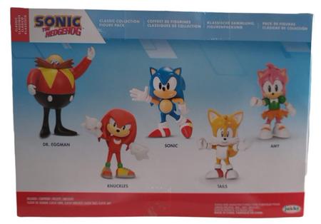 Kit Com 5 Bonecos Sonic – Shopping Tudão