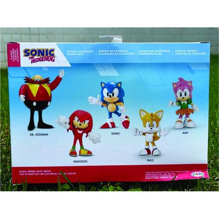 Boneco Sonic The Hedgehog Kit 5 Personagens Candide - Bonecos - Magazine  Luiza