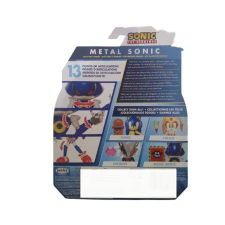 Boneco Sonic Articulado - Sonic Candide 3407 - Jakks - Bonecos - Magazine  Luiza