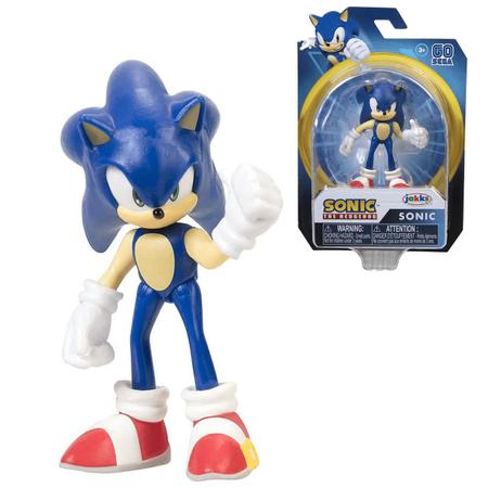 Kit 5 Bonecos Filme Sonic Tails Metal Sonic Knuckles Shadow Hedgehog