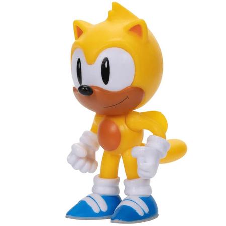 Boneco Sonic The Hedgenog Super Sonic Articulado - Candide - Bonecos -  Magazine Luiza