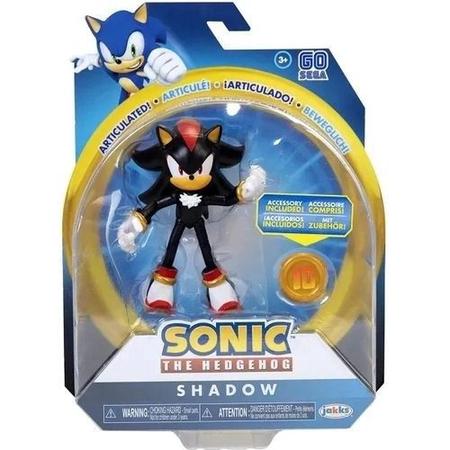 Sonic The Hedgehog Sonic Dobrável / Articulado Original - Jakks