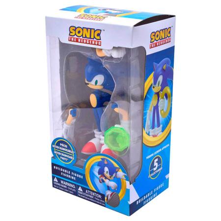 Boneco Sonic the Hedgehog - Sonic 10 cm Just Toys - Bonecos - Magazine Luiza