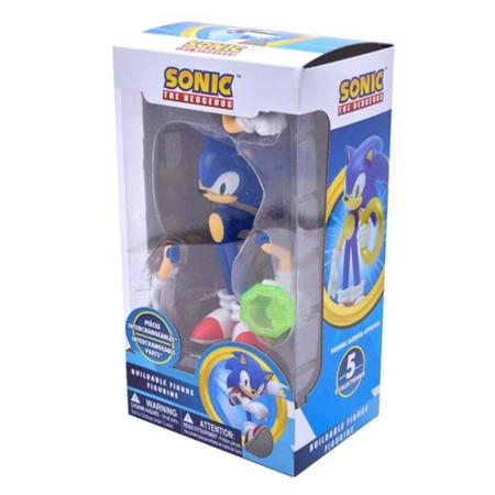 Imagem de Boneco Sonic The Hedgehog Sonic Esmeralda Anel Just Toys