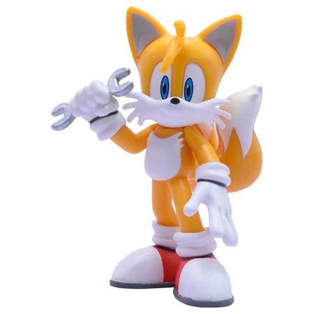 Bonecos Sonic the Hedgehog - Sonic e Tails 10 cm Just Toys