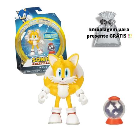 Sonic The Hedgehog The Movie Tails (Voando) Oficial - Jakks - Bonecos -  Magazine Luiza