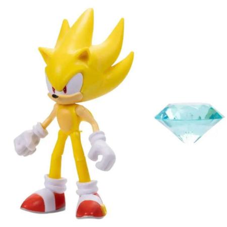 Brinquedo Boneco Sonic Com Acessorio Sonic Candide 3407, Magalu Empresas