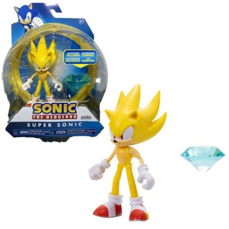 Brinquedo Boneco Sonic Com Acessorio Sonic Candide 3407, Magalu Empresas