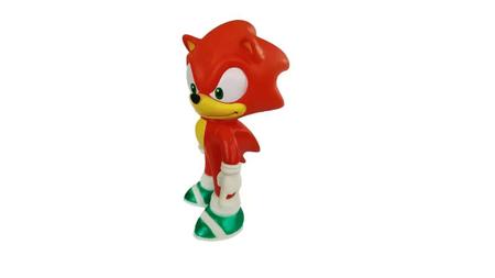 Boneco Sonic Vermelho 15cm Caneca Personalizada Colecionável