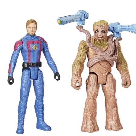 Boneco Guardiões Da Galáxia Vol. 3 F6660 Star Lord Hasbro