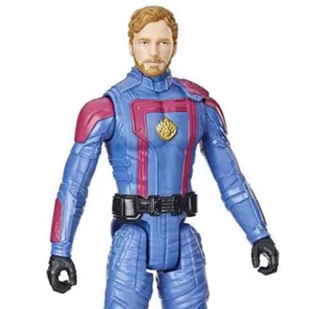 Boneco Star Lord Titan Hero 30cm Figura Guardiões Da Galáxia