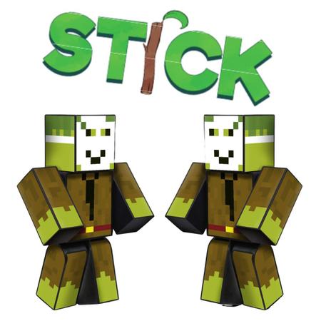 Boneco Stick Turma do Problems-Peq- 25cm-Minecraft Algazarra - Boneco  Minecraft - Magazine Luiza