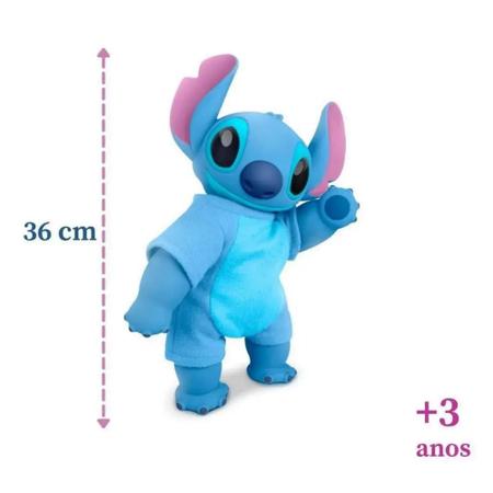 Boneco Stitch Baby Azul Amor de Filhote - Lilo & Stitch - Roma