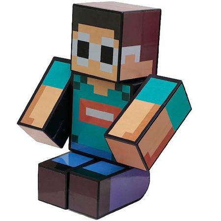 Boneco Streamers - George - Minecraft - Algazarra - Boneco