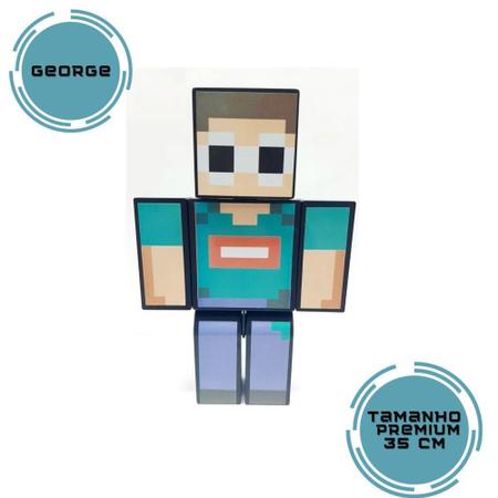 Boneco Streamers - George - Minecraft - Algazarra. em Promoção na Americanas