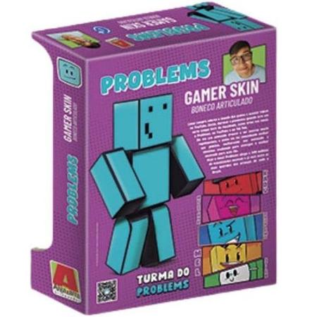 Boneco Problems Minecraft Streamers 35 Cm Jogo - ZOOM BRINQUEDOS E