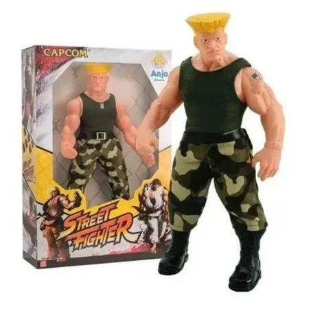 BONECO GUILE STREET FIGHTER OFICIAL CAPCOM / ANJO BRINQUEDOS (4/4