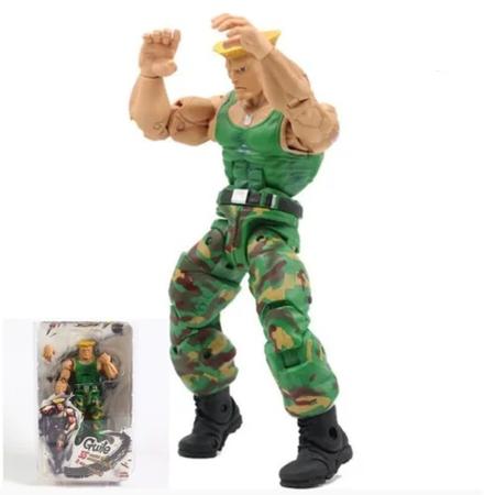 Boneco Street Fighter Guile IV - Neca - Bonecos - Magazine Luiza