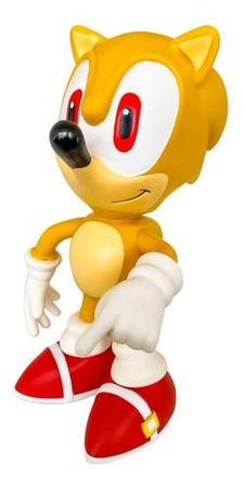 Boneco Super Sonic Amarelo Personagem Action Figure Articulado