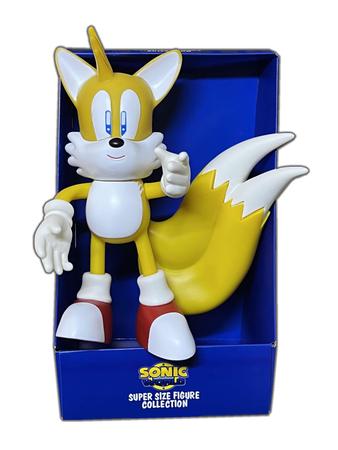 Boneco Sonic Original Importado Tails Articulado 11 Cm