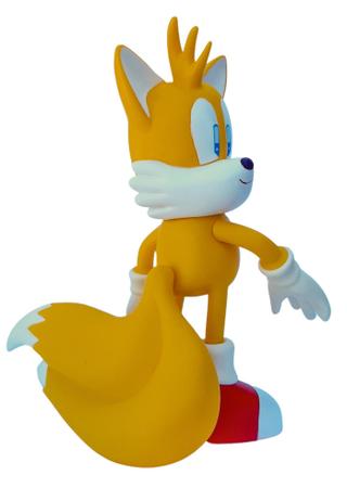 Imagem de Boneco Tails Grande Sonic Collection Articulado Caixa Origin