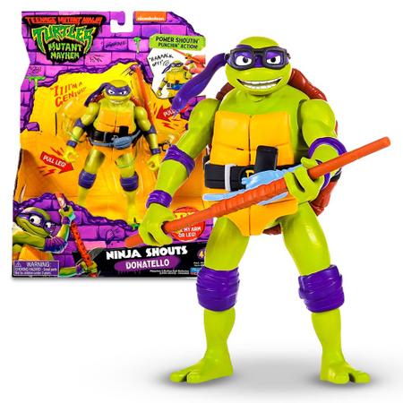 As Tartarugas Ninja Caos Mutante Donatello Som E Acessório