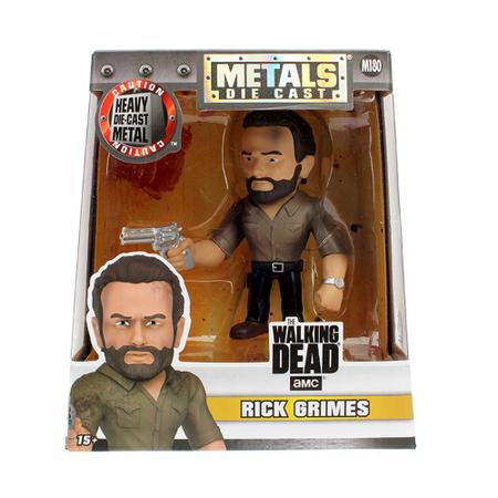 Imagem de Boneco The Walking Dead Metals Rick Grimes Dtc