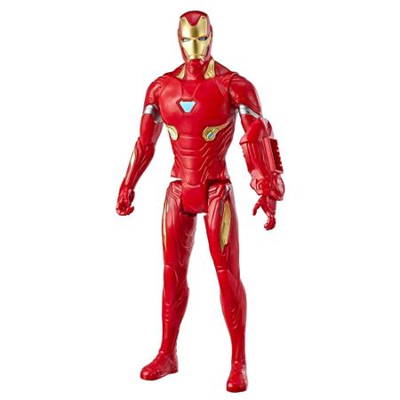 Imagem de Boneco titan hero 2.0 homem de ferro, avengers, vermelho/amarelo - Hasbro