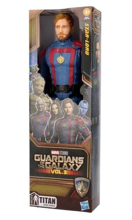 BONECO GUARDIOES DA GALAXIA FIGURA ELETRONICA STAR LORD HASBRO A8685 9501