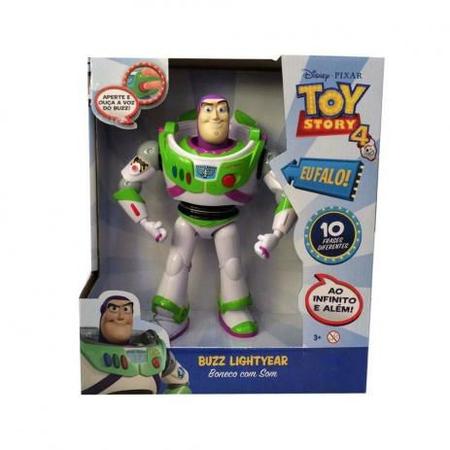 Imagem de Boneco Toy Story Buzz Lightyear com Som