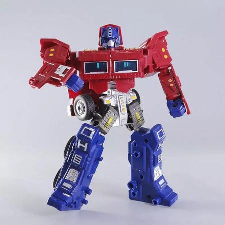 Imagem de Boneco Transformers Optimus Prime 17,5 Cm Com Fricçâo