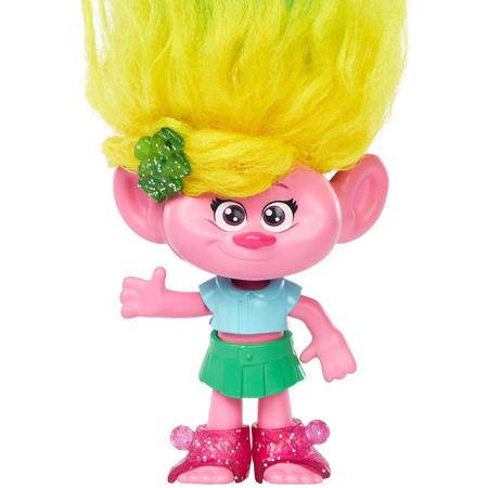 Imagem de Boneco Trolls Hair Pops Mini Viva 7cm Com Acessórios Mattel HNF11