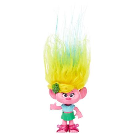 Imagem de Boneco Trolls Hair Pops Mini Viva 7cm Com Acessórios Mattel HNF11