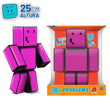 Bonecos Melzinha + Mel 35 cm Turma Do Problems Minecraft, Magalu Empresas