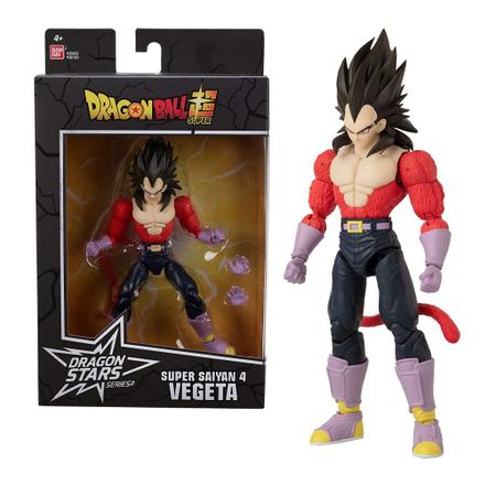 Boneco Articulado - Dragon Ball Super - Super Saiyan 4 Vegeta