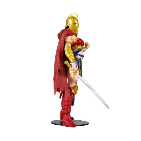 Imagem de Boneco Wonder Woman Mulher Maravilha Com Capacete Do Destino Dc Multiverse F00677 - Fun