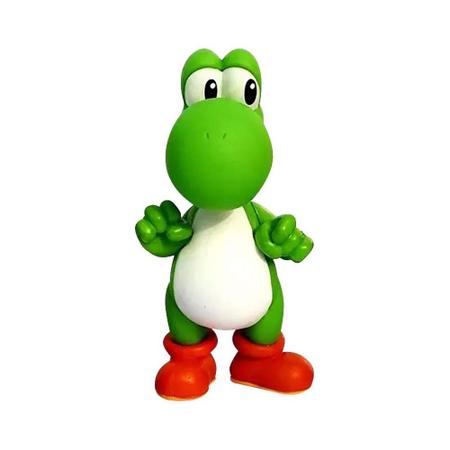 Boneco Articulado - Yoshi 25cm - Super Mario - Bonecos - Magazine Luiza