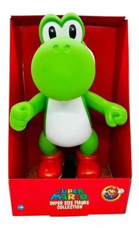 Boneco Articulado - Yoshi 25cm - Super Mario - Bonecos - Magazine Luiza