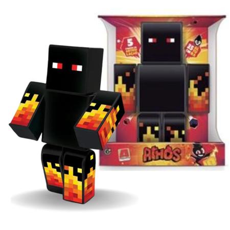 Boneco r Lopers Minecraft Articulado - Algazarra 25CM e 35CM - LOJAS  RENASCER