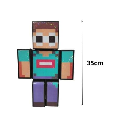 Boneco George Streamers 35cm Articulado Algazarra Mine Game - Tem Tem  Digital - Brinquedos e Papelaria, aqui tem!