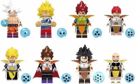 Goku - Boneco Bloco de Montar - Stocktoys