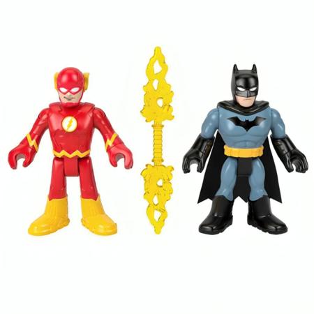 Imagem de Bonecos DC Super Friends Batman E Flash Imaginext M5645 - Mattel