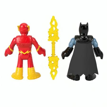 Imagem de Bonecos DC Super Friends Batman E Flash Imaginext M5645 - Mattel