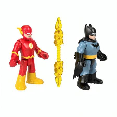 Imagem de Bonecos DC Super Friends Batman E Flash Imaginext M5645 - Mattel