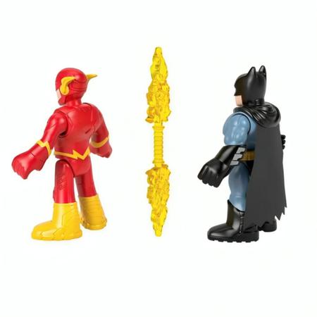 Imagem de Bonecos DC Super Friends Batman E Flash Imaginext M5645 - Mattel