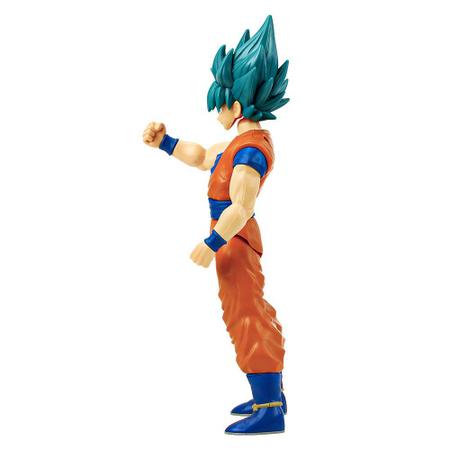 Brinquedo Boneco Goku Super Saiyajin Blue 26Cm - Dragonball - Casa & Vídeo