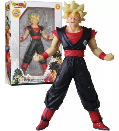 Imagem de Bonecos Dragon Ball Z Action Figure Goku Traje preto 18cm