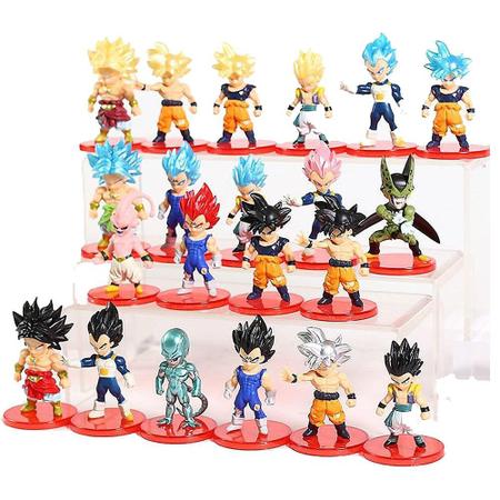 Bonecos Dragon Ball Z Kit 21 mini personagens - Issam - Boneco Dragon Ball  - Magazine Luiza