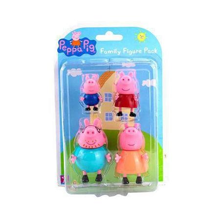 Imagem de Bonecos Família da  Peppa - Kit com 4 Figuras - Sunny 2301