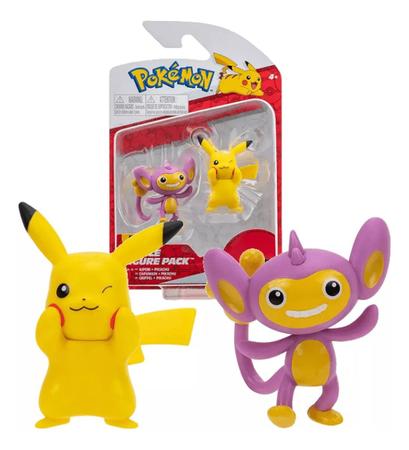 Figuras de Ação - Pokémon - Deino e Vulpix - Sunny